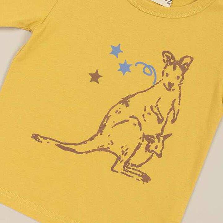 Animal Motif Long-Sleeve T-Shirt,Light gray, medium image number 3