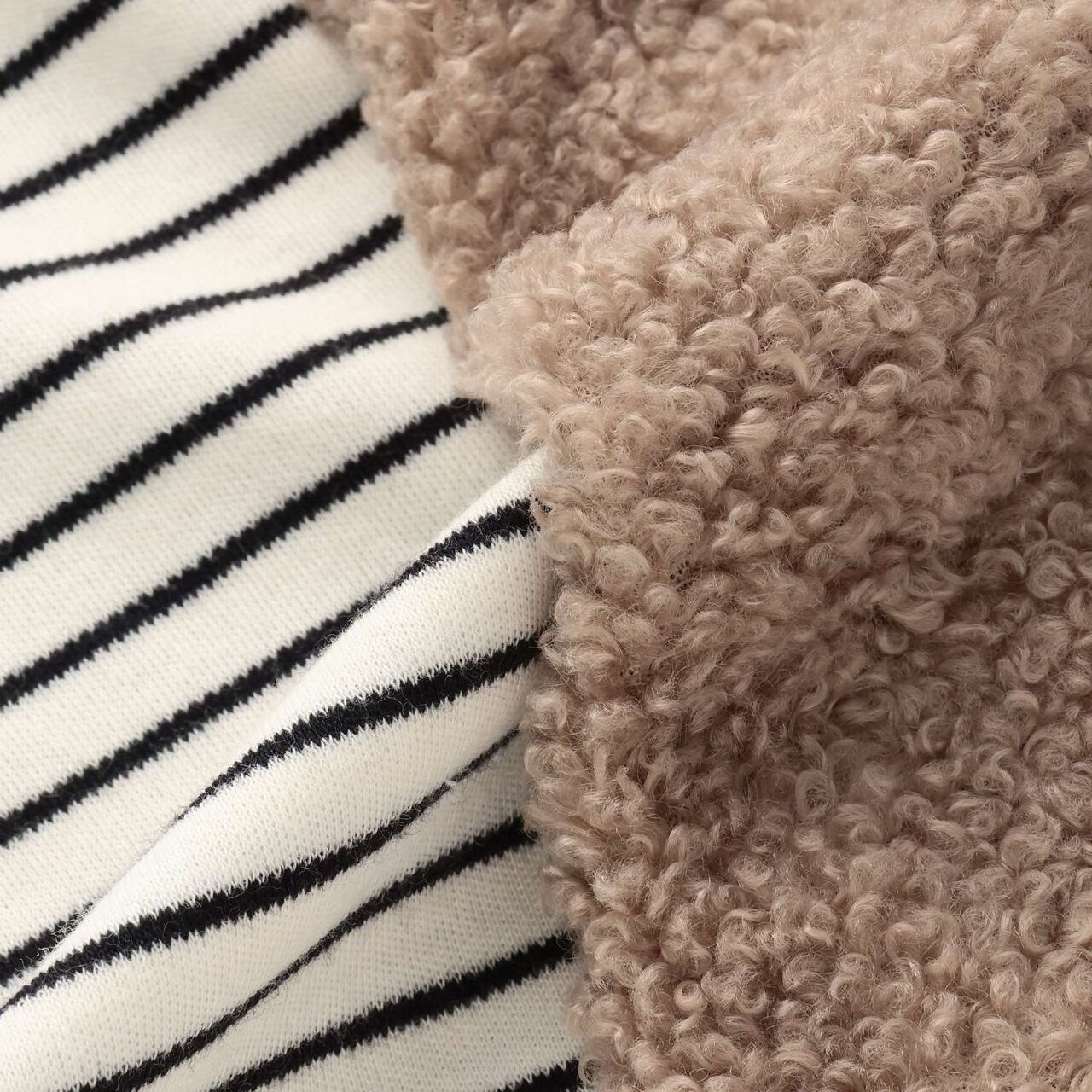 Fluffy Bear Overall Set,Ivory, large image number 14