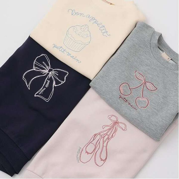 Affordable Girls Sweatshirt (Kids Size),Navy, medium image number 4