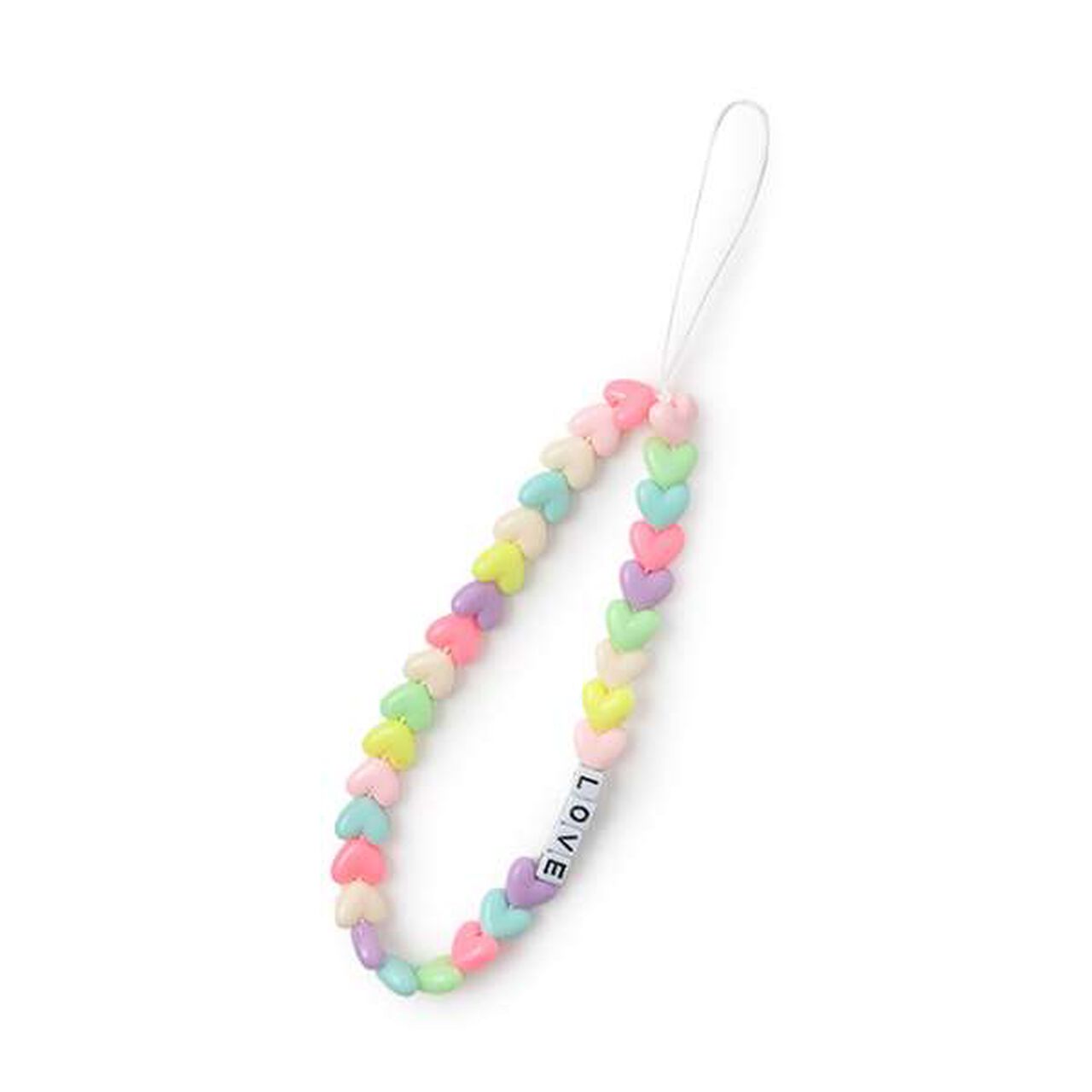 Colorful Bead Charm,Pearl white, large image number 0