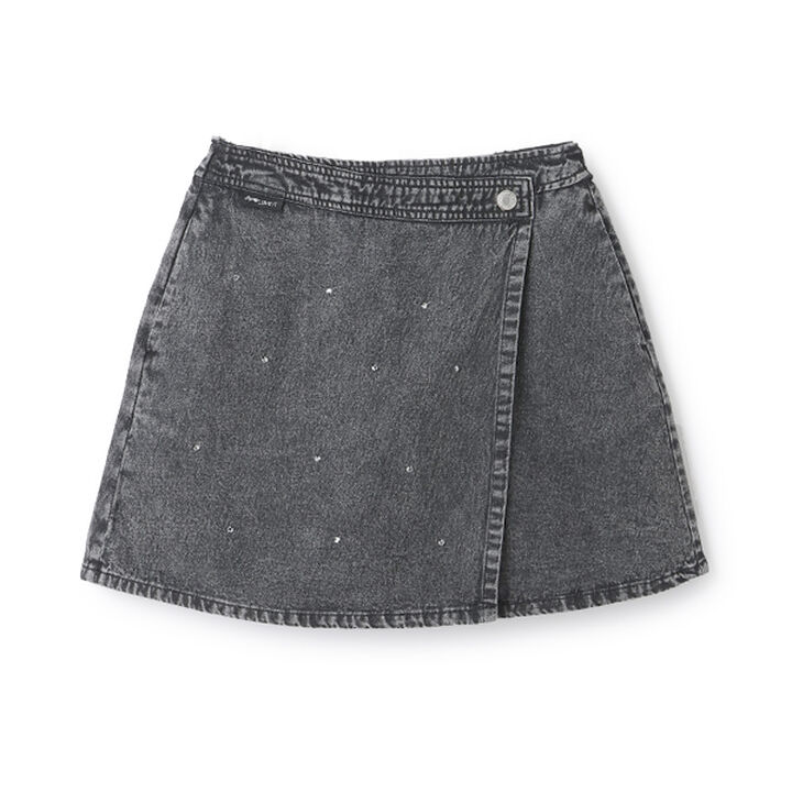 Bijou Wrap Skirt,Blue, medium image number 11