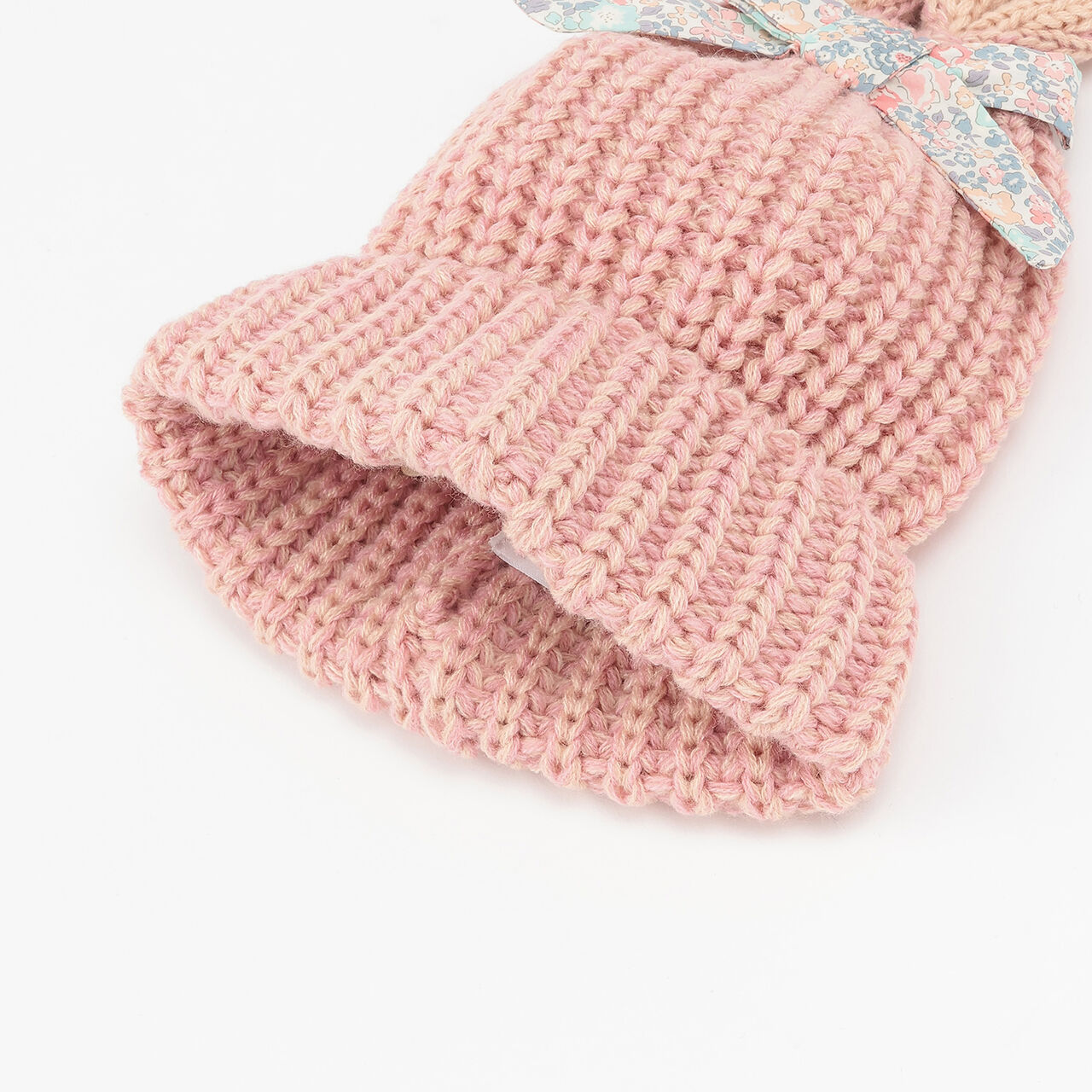 Bunny Ear Beanie,Pink, large image number 2