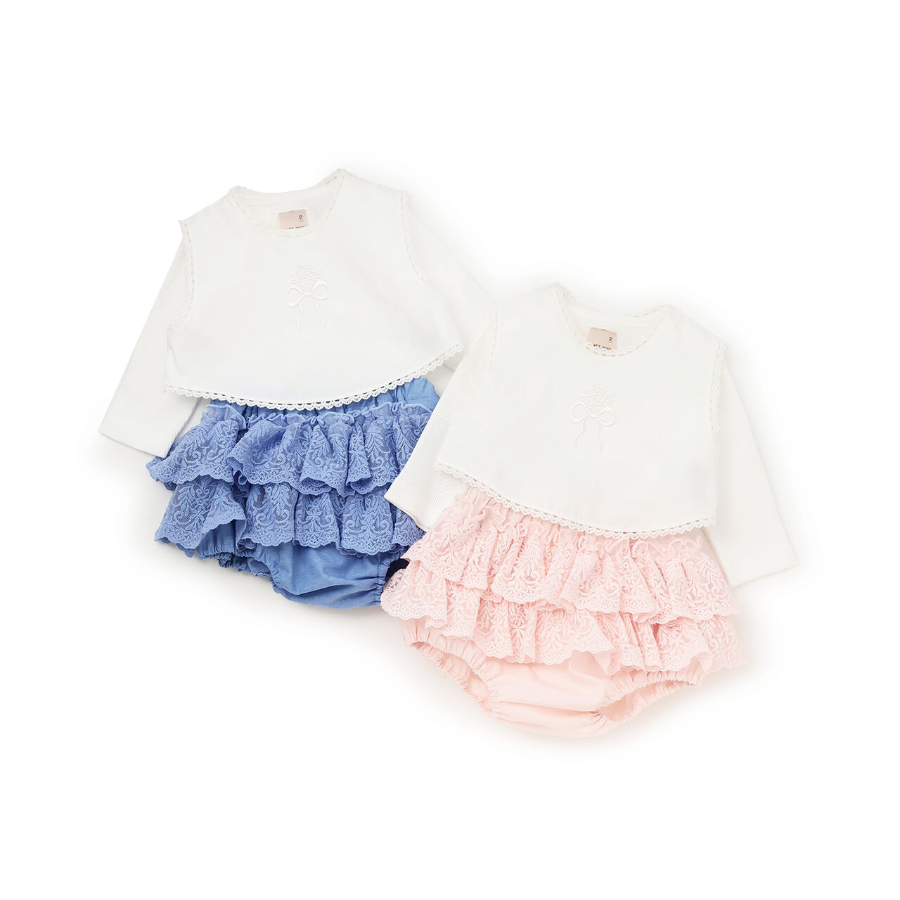 Vest-Style Romper + Free Pants Set,Light pink, large image number 15