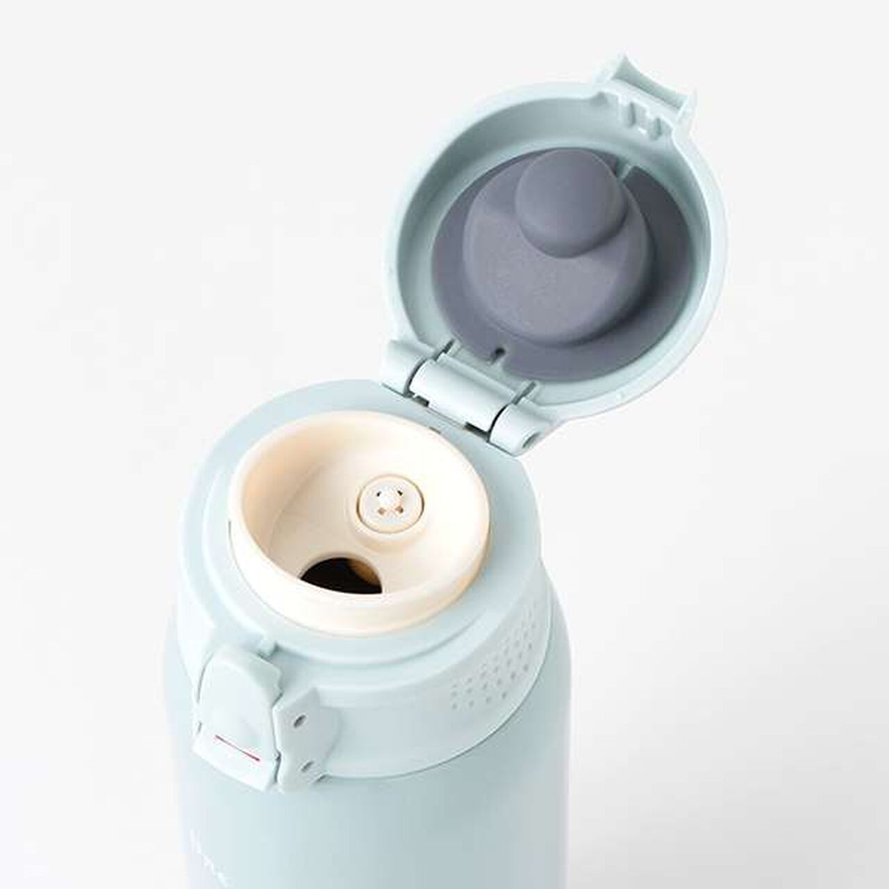 Lightweight Gradient Tulip Pattern Water Bottle (480ml),Emerald green, large image number 13