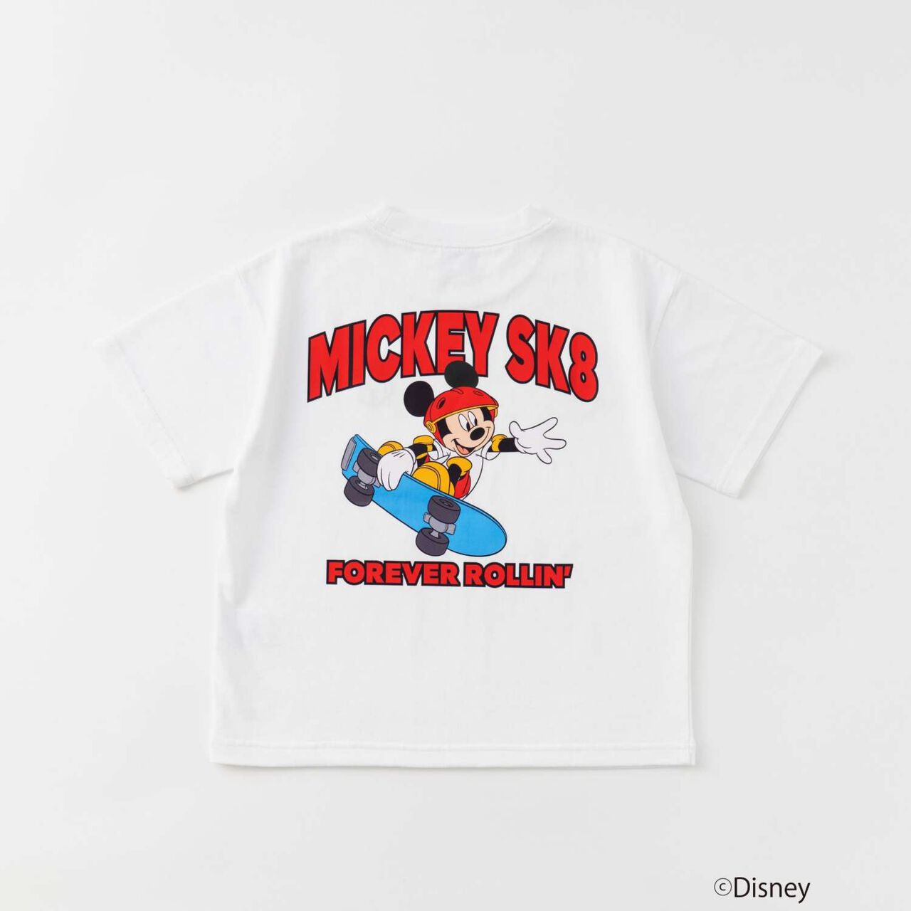 [Parent-Child Matching] [Disney] Sports Short-Sleeve T-Shirt,White, large image number 16