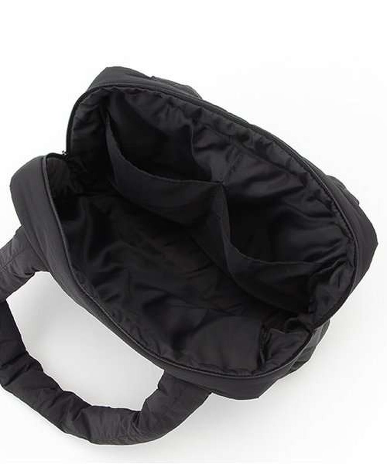 Quilted Tote Bag,Off white, large image number 4