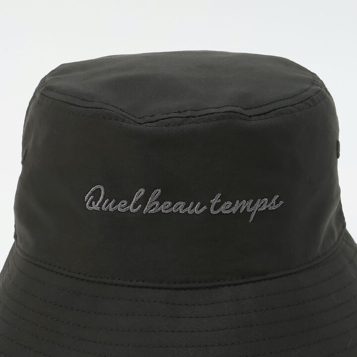 [Water-Repellent] [UV Protection] Bucket Hat,Black, medium image number 3