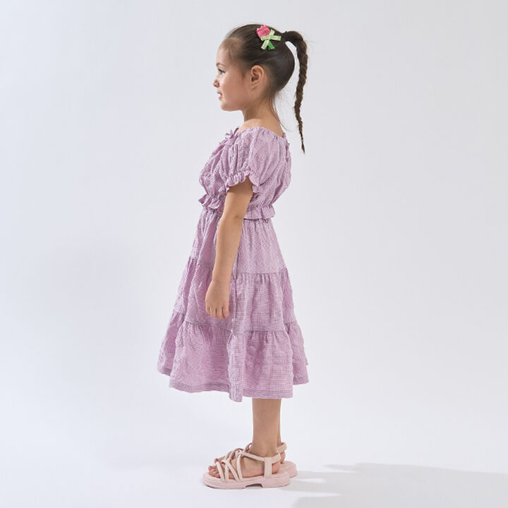 Front and Back Both OK! Blouse & Tiered Skirt Set,Light blue, medium image number 18