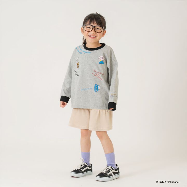 Gather! Plarails Icon Long Sleeve T-Shirt,Top gray, medium image number 5