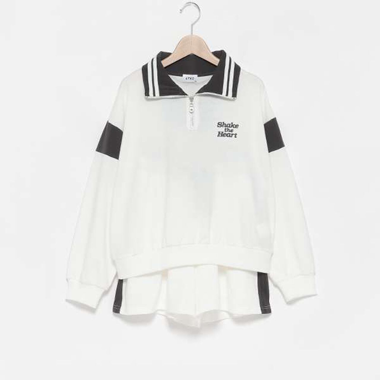 LTXC - Half-Zip Long Sleeve Set,Top gray, large image number 6