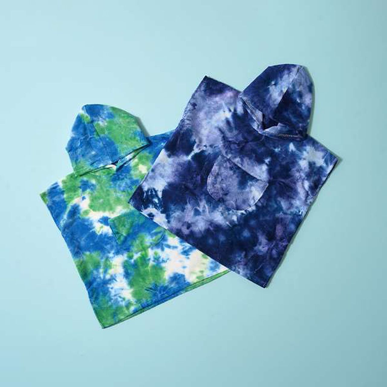 [SWIM] Hooded Cape Towel,Green, large image number 1