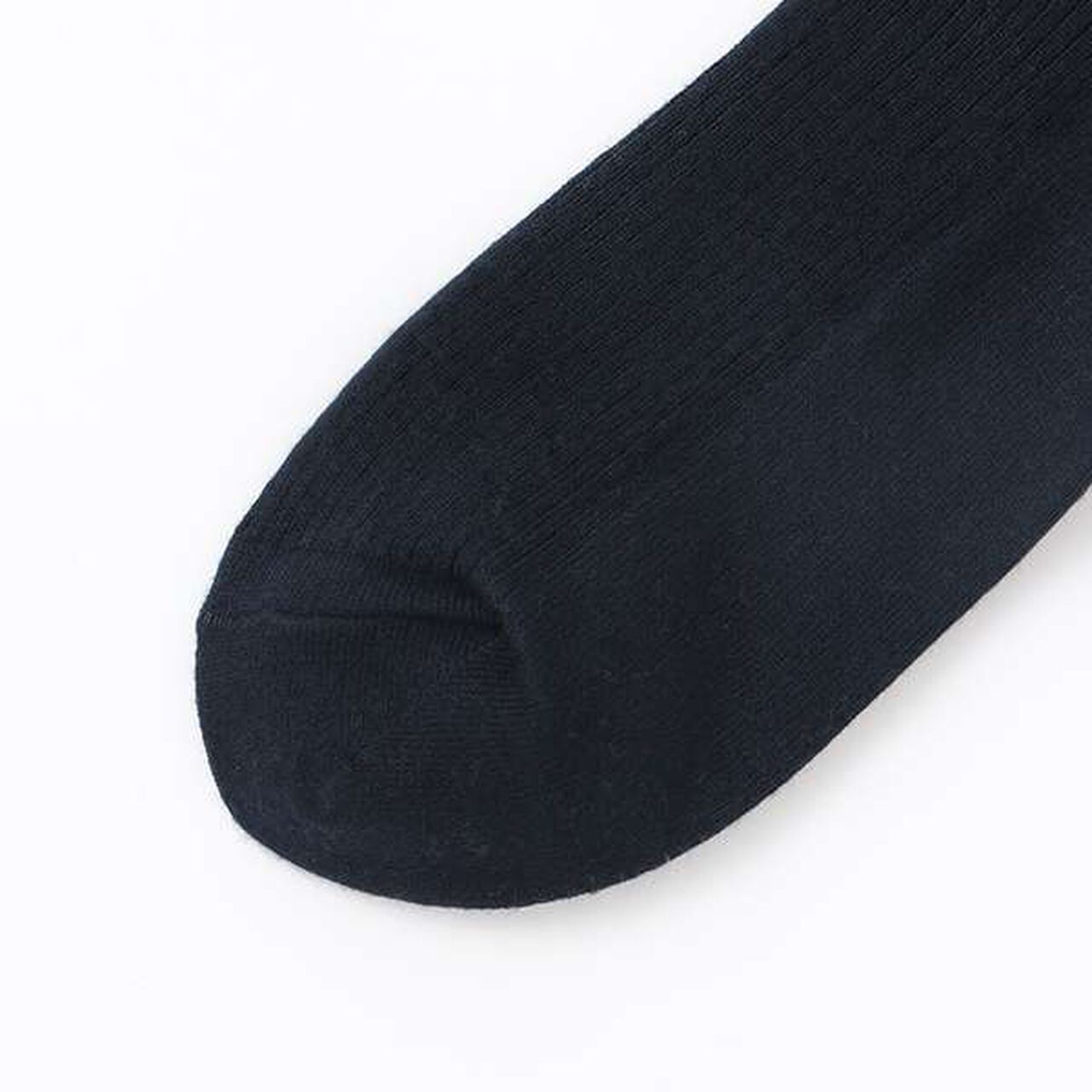 Graduation - Embroidered Ribbed Socks,Off white, large image number 2