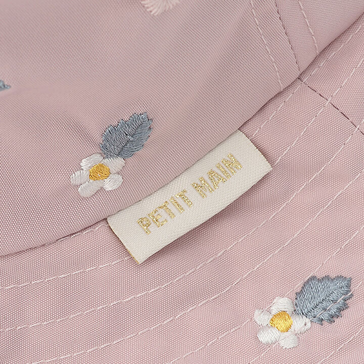 [Heat-Resistant] Embroidered Bucket Hat,Lavender, medium image number 24