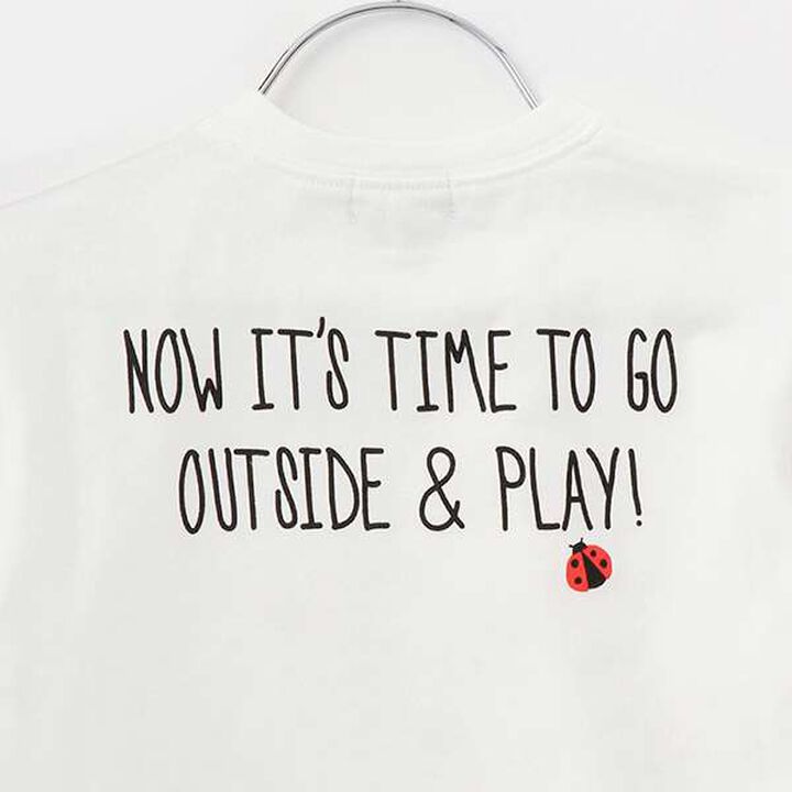 Insect Print Short Sleeve T-Shirt,Off white, medium image number 12