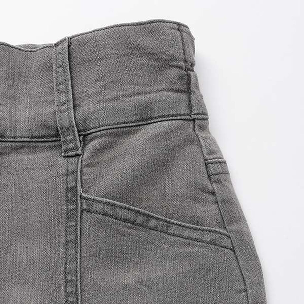 [Cool Touch] Style-Up Flare Denim,Blue, large image number 11