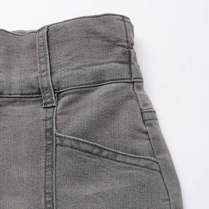 [Cool Touch] Style-Up Flare Denim,Blue, medium image number 11