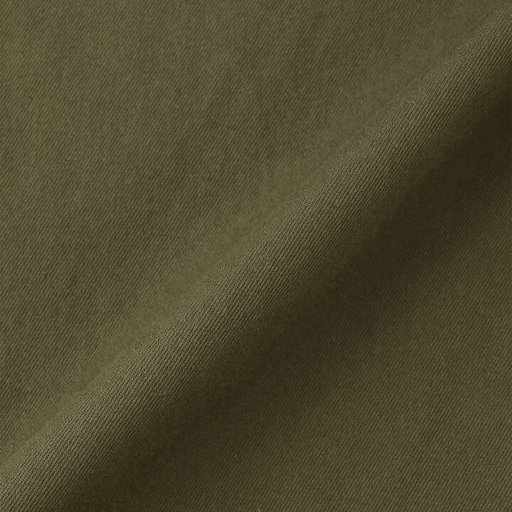 Cotton-Poly Stretch Twill Slim Pants,Khaki, medium image number 8