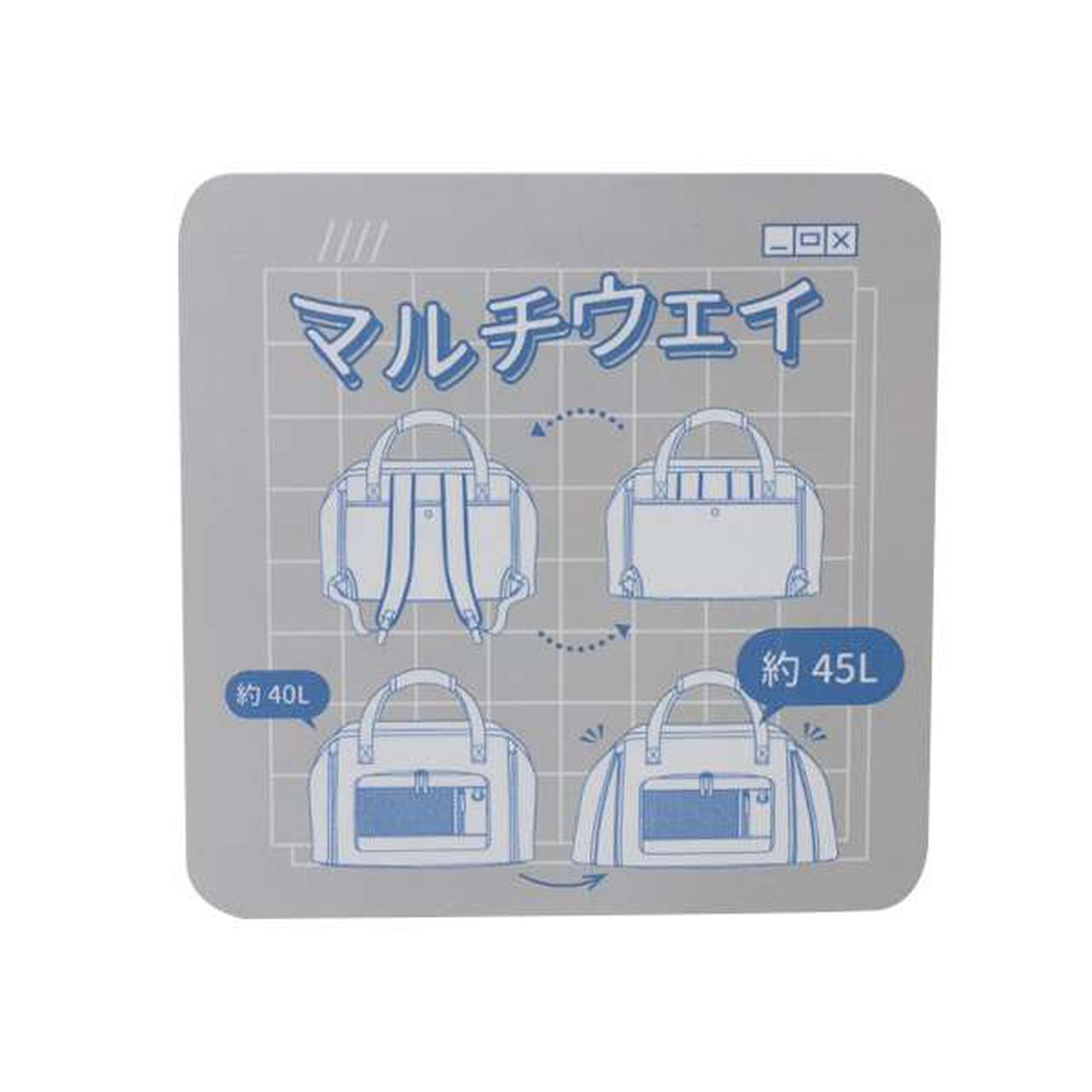 [LTXC] Expandable 3-Way Boston Bag,Black, large image number 10