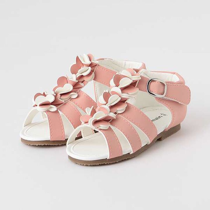 Flower Sandals,Black, medium image number 14