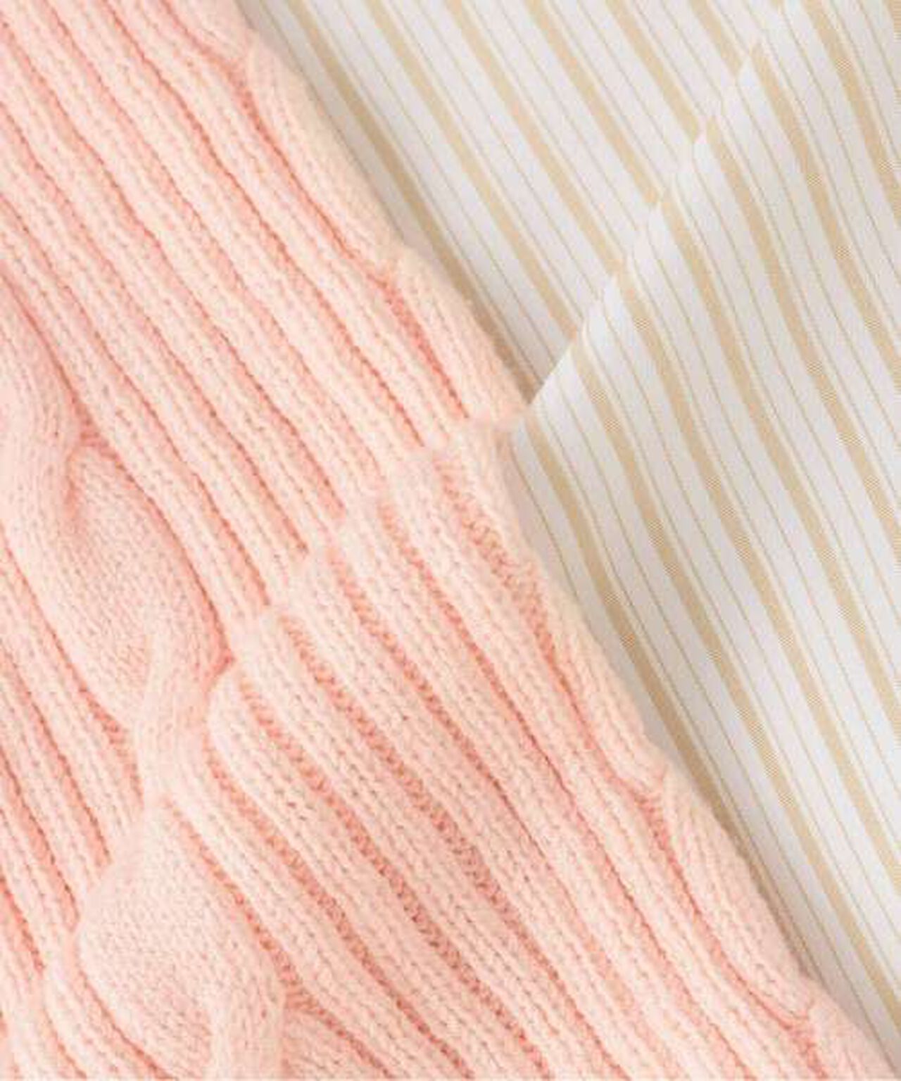 Shirt & Knit Cardigan Set,Ivory, large image number 14