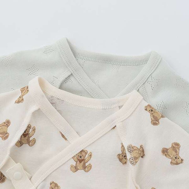 [Weak Acidity] Short Bodysuit,Light pink, medium image number 6