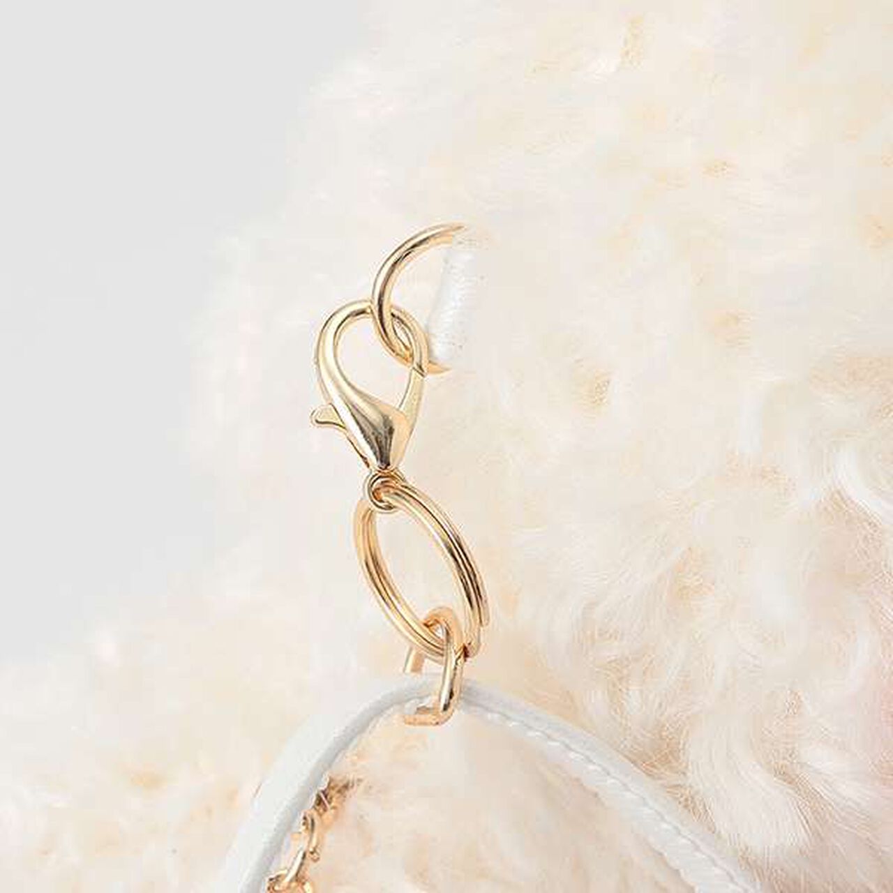 Fluffy Friends Plush Bag,Pink, large image number 12