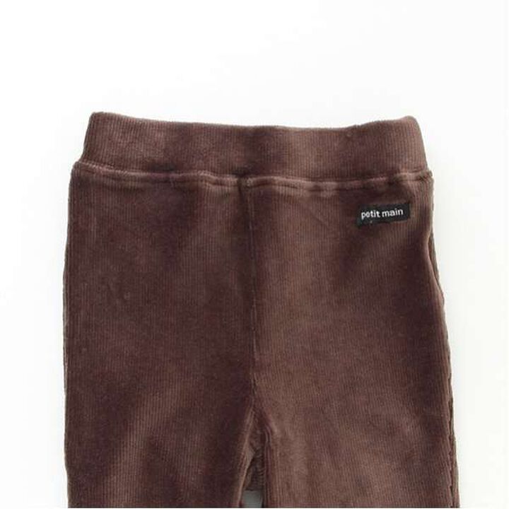 Cut Cord Flare Pants,Black, medium image number 2