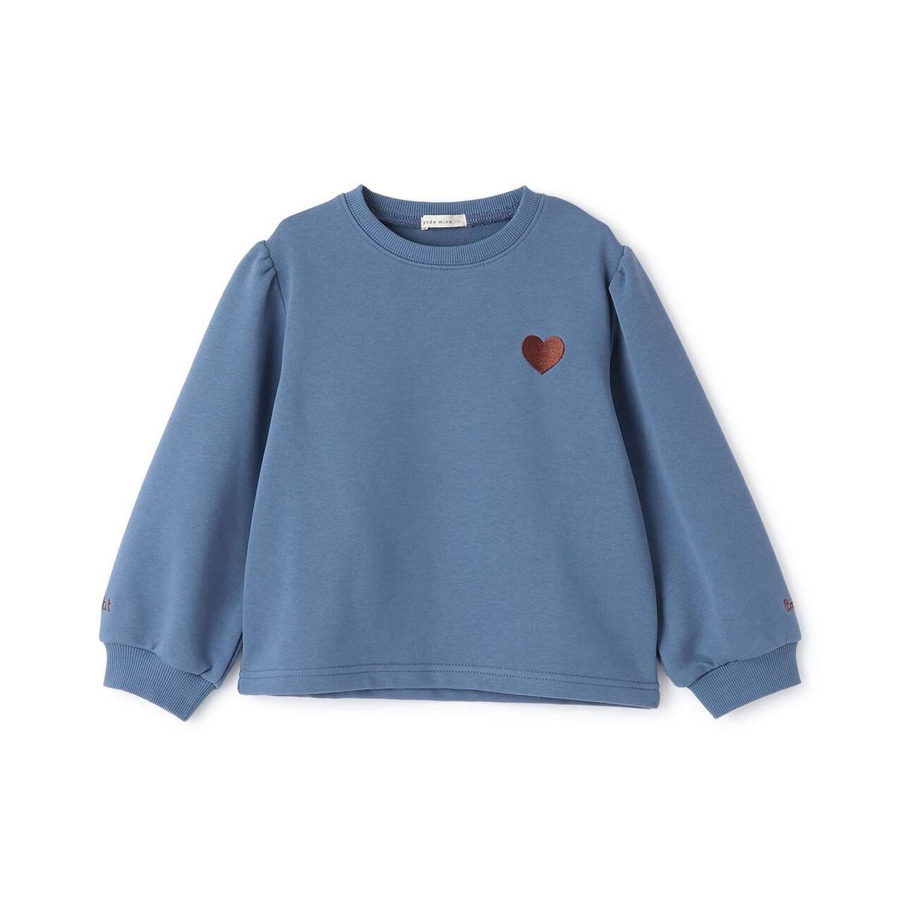 Quick-Dry Fleece Sweatshirt with Single-Point Embroidery,Smoke white, large image number 2