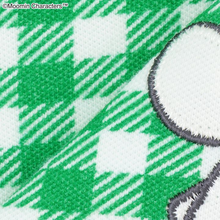 [MOOMIN] Checkered 6-Length Leggings,Gray, medium image number 9