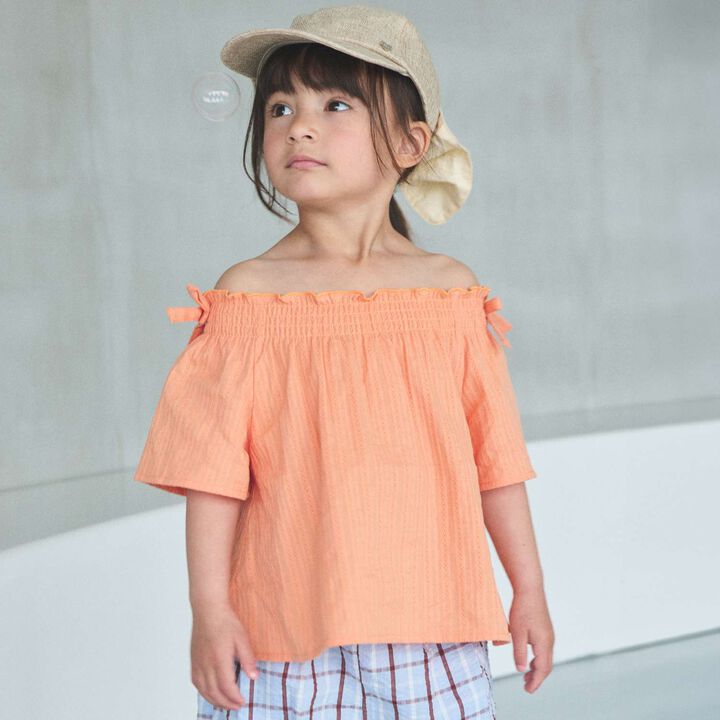 [Fujimoto Miki Collaboration] Shirring 2WAY Tunic,, medium