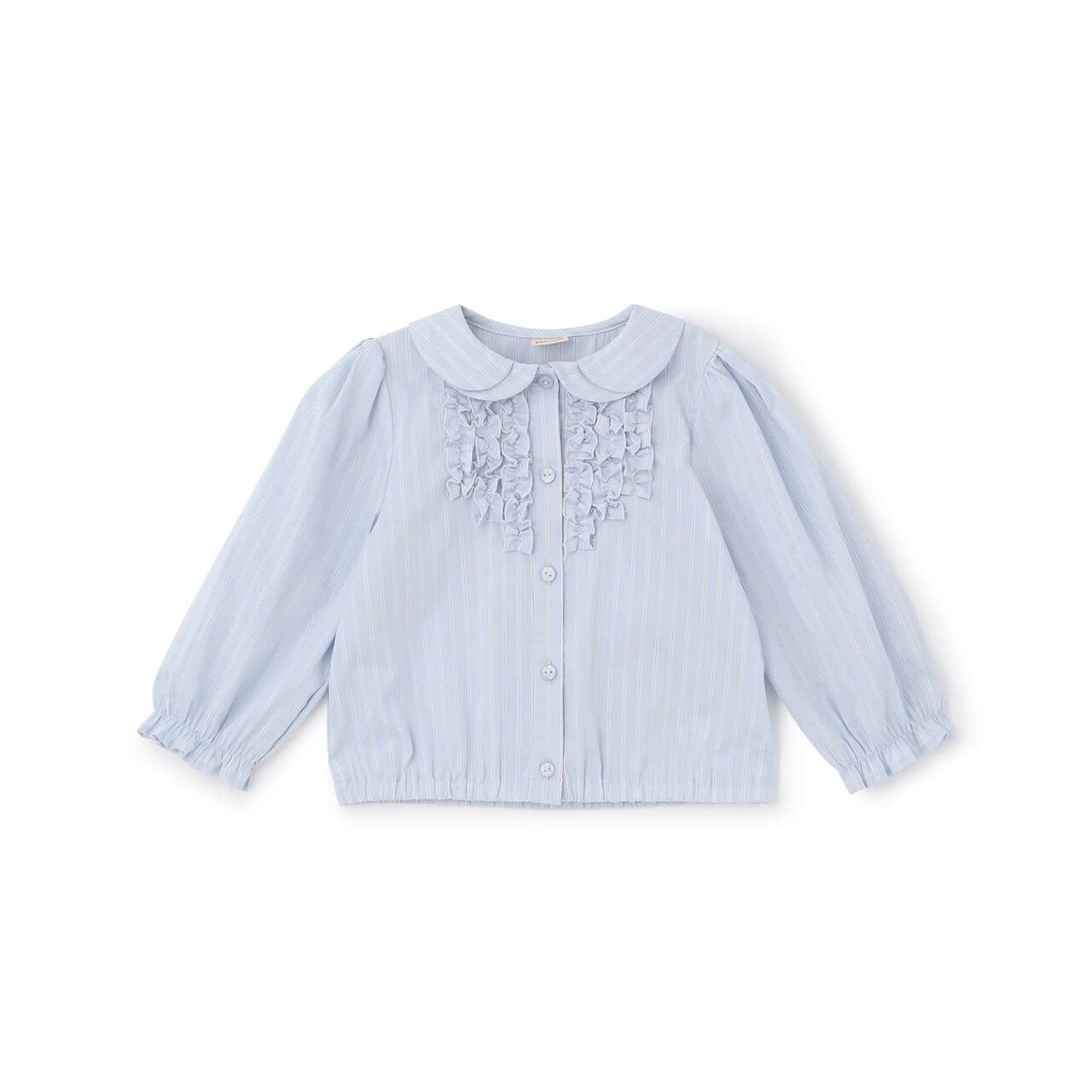 Chibi Frill Blouse,Blue, large image number 5
