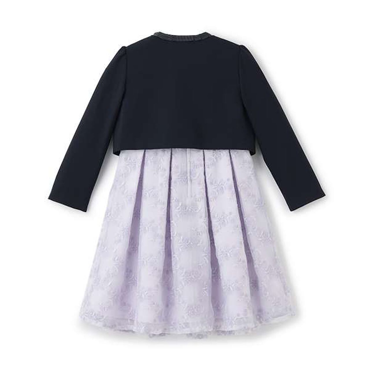 Lace OP + No-Collar JK Set,Lavender, large image number 19