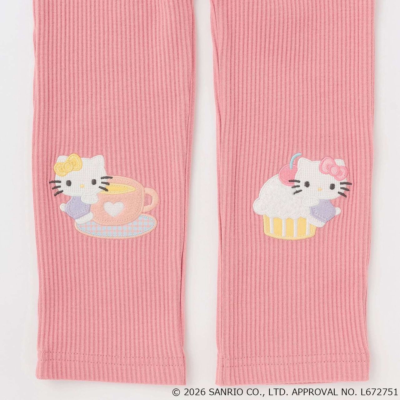 [Hello Kitty] Leggings,Pearl white, large image number 9