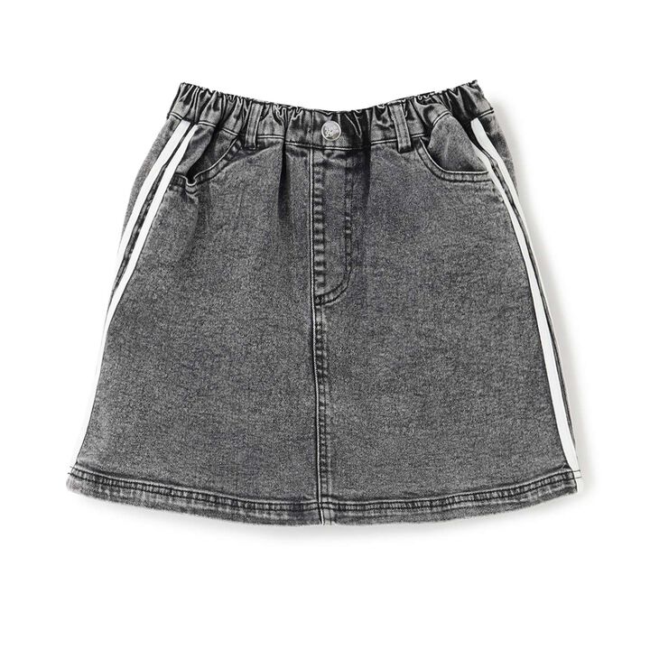 Line Stretch A-Line Skirt,Sax blue, medium image number 13