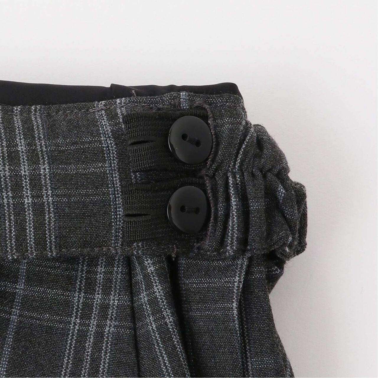 Pleated Skirt & Flared Pants Set,Gray, large image number 5