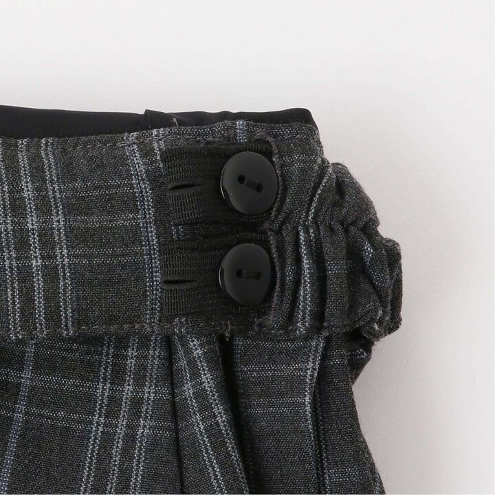 Pleated Skirt & Flared Pants Set,Gray, medium image number 5