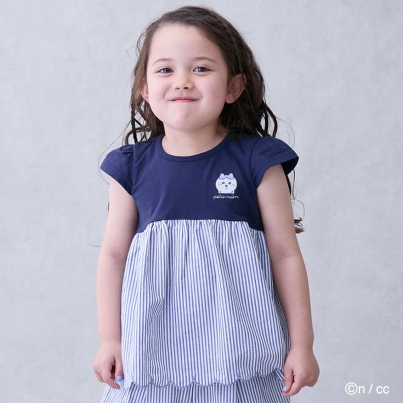 [Chikawa] Docking Cut Tunic,Navy, large image number 0