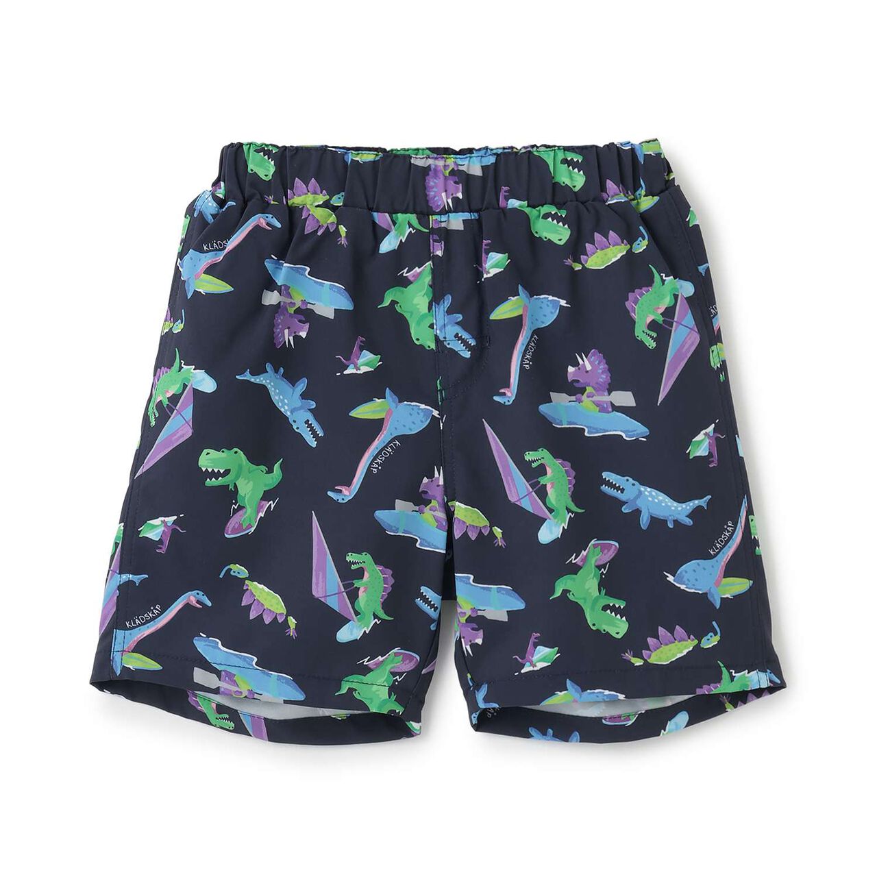 [SWIM] Dinosaur Pattern Swim Pants,Light khaki, large image number 6