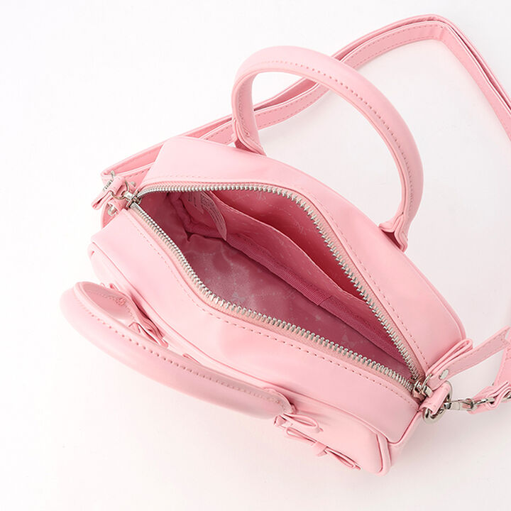 Ribbon Shoulder Bag,Silver, medium image number 7