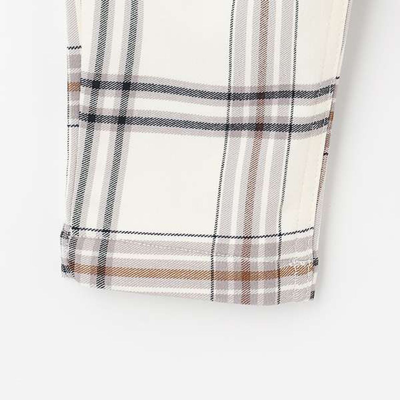 Check Stretch Pants,Navy, large image number 5