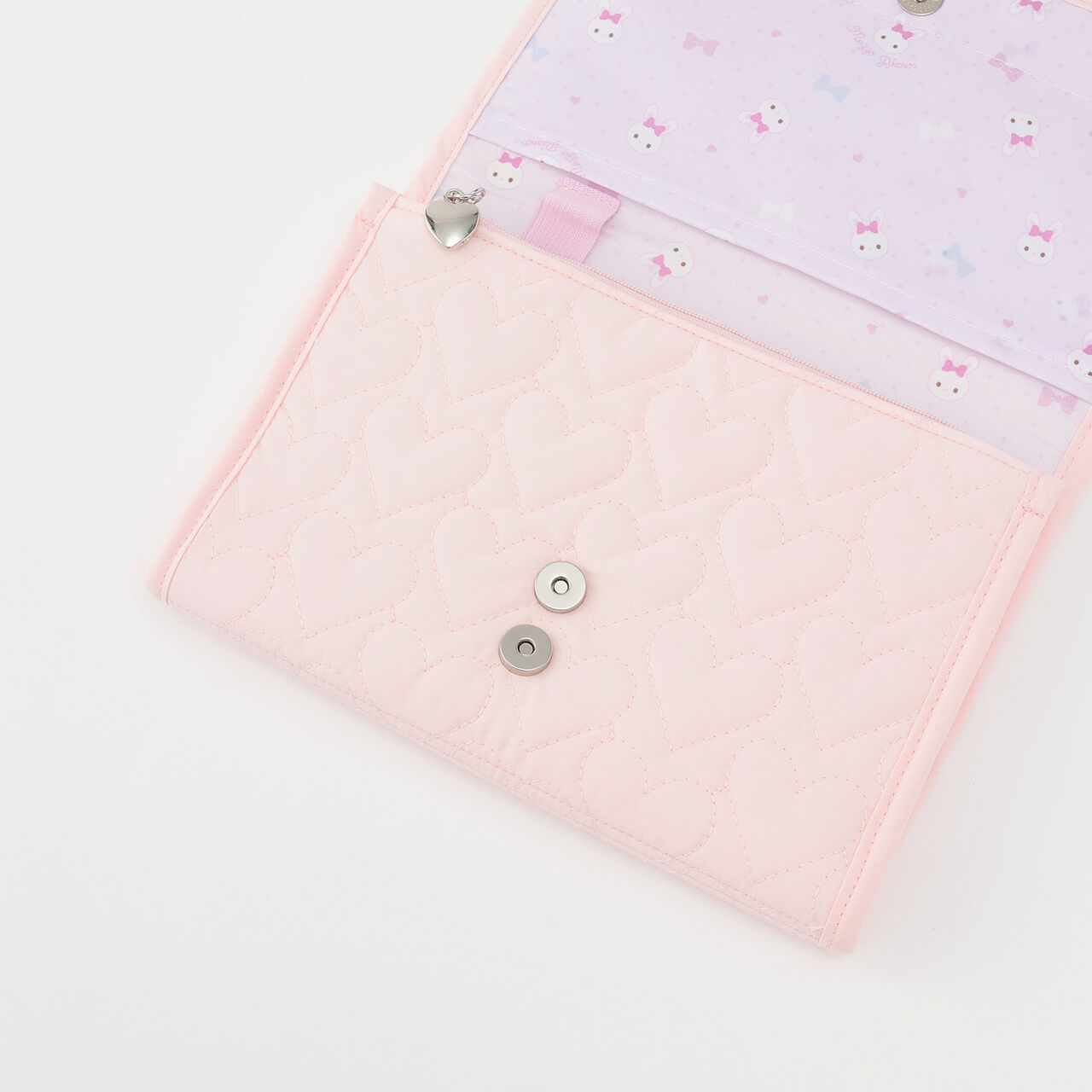 Mezzo Piano Mama Rabbit Appliqu&eacute; Mother-Child Multi Case,Light pink, large image number 3