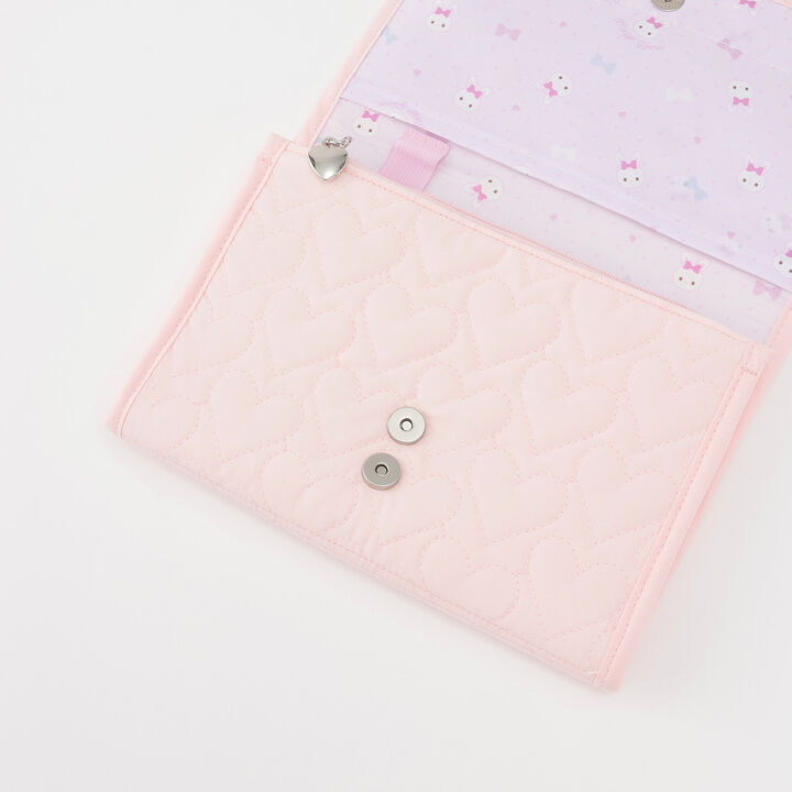 Mezzo Piano Mama Rabbit Appliqu&eacute; Mother-Child Multi Case,Light pink, medium image number 3