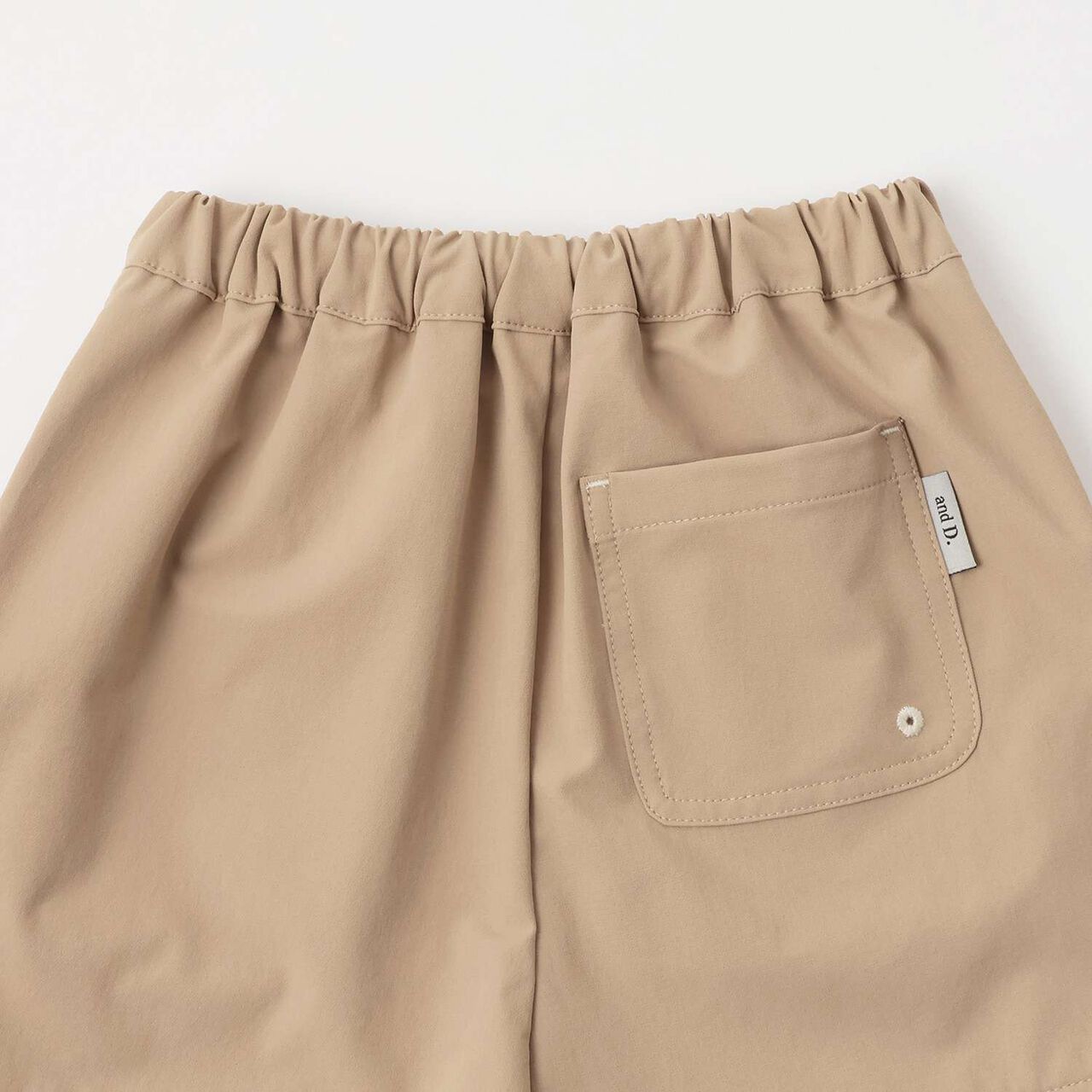 [Land and Water Use] Scallop Trim Shorts,Beige, large image number 13