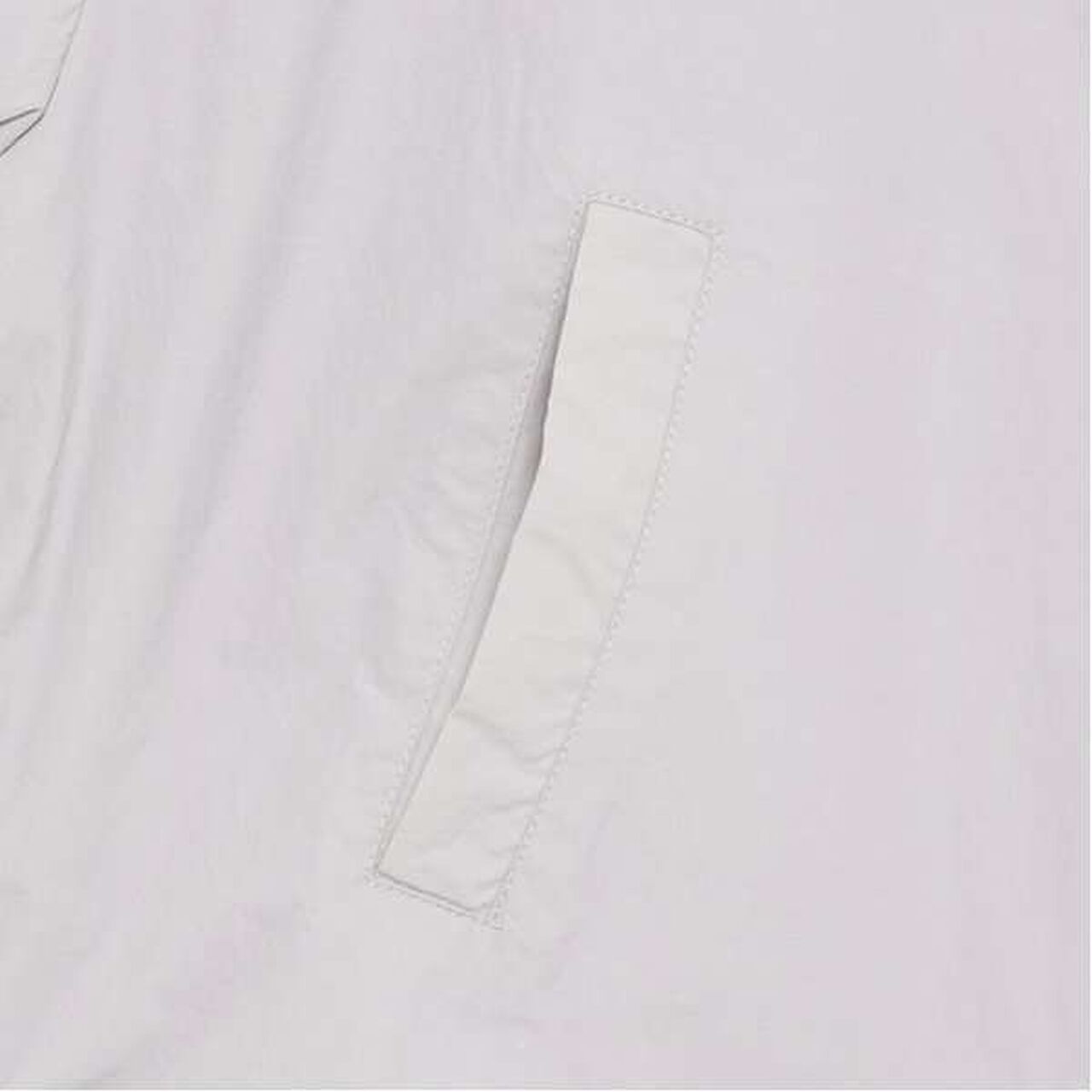 Water-Repellent Piping Nylon Blouson,Ivory, large image number 15