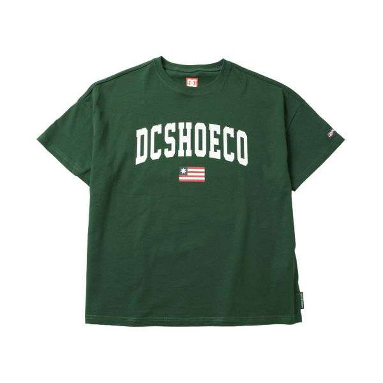 [Adult Size Available] [DC] Arch Logo Print Big Short Sleeve T-Shirt,Deep red, large image number 12