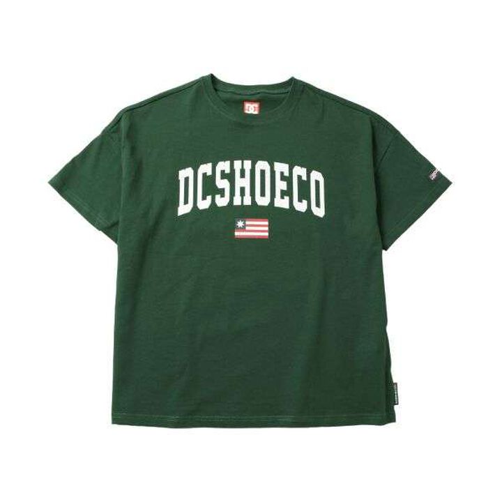 [Adult Size Available] [DC] Arch Logo Print Big Short Sleeve T-Shirt,Deep red, medium image number 12