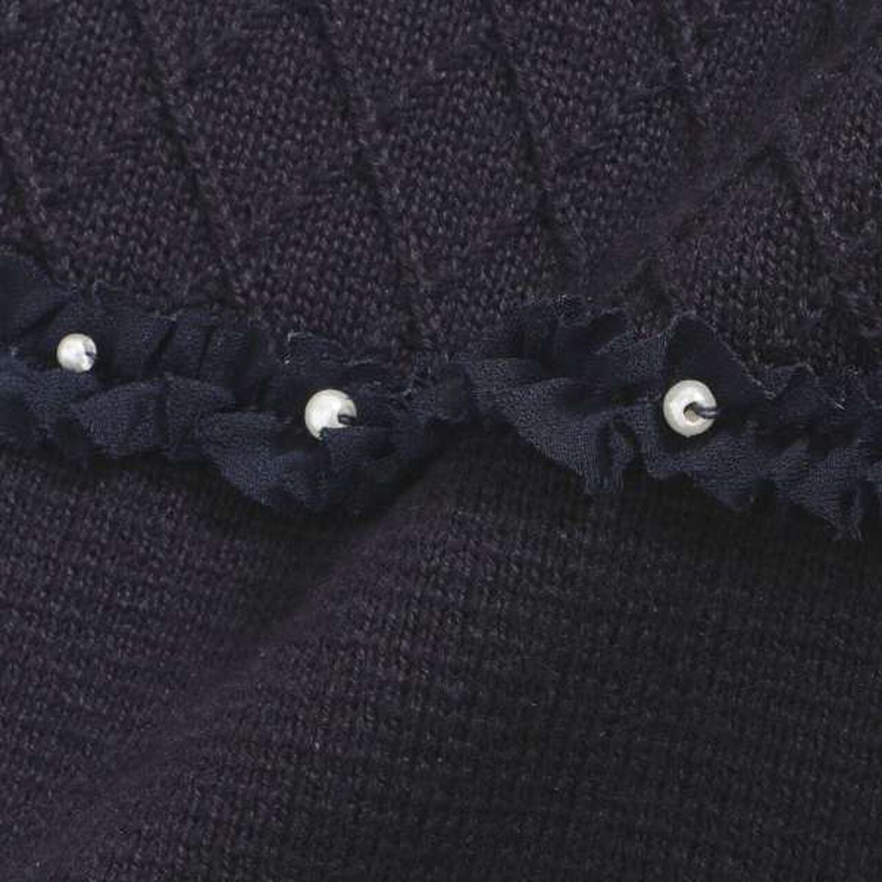 Knit Jacket,Navy, large image number 6