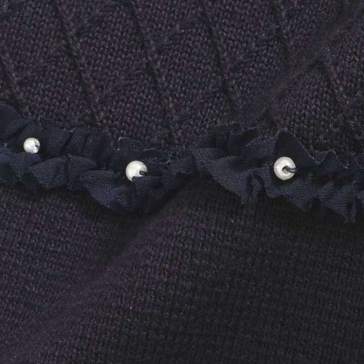 Knit Jacket,Navy, medium image number 6