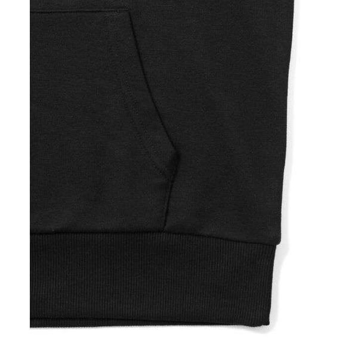 Fleece Skater Embroidery Big Parka,Milky white, medium image number 4