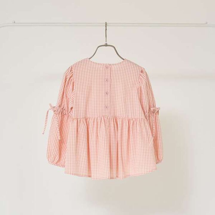 Voluminous Peplum Blouse,Brown, medium image number 12